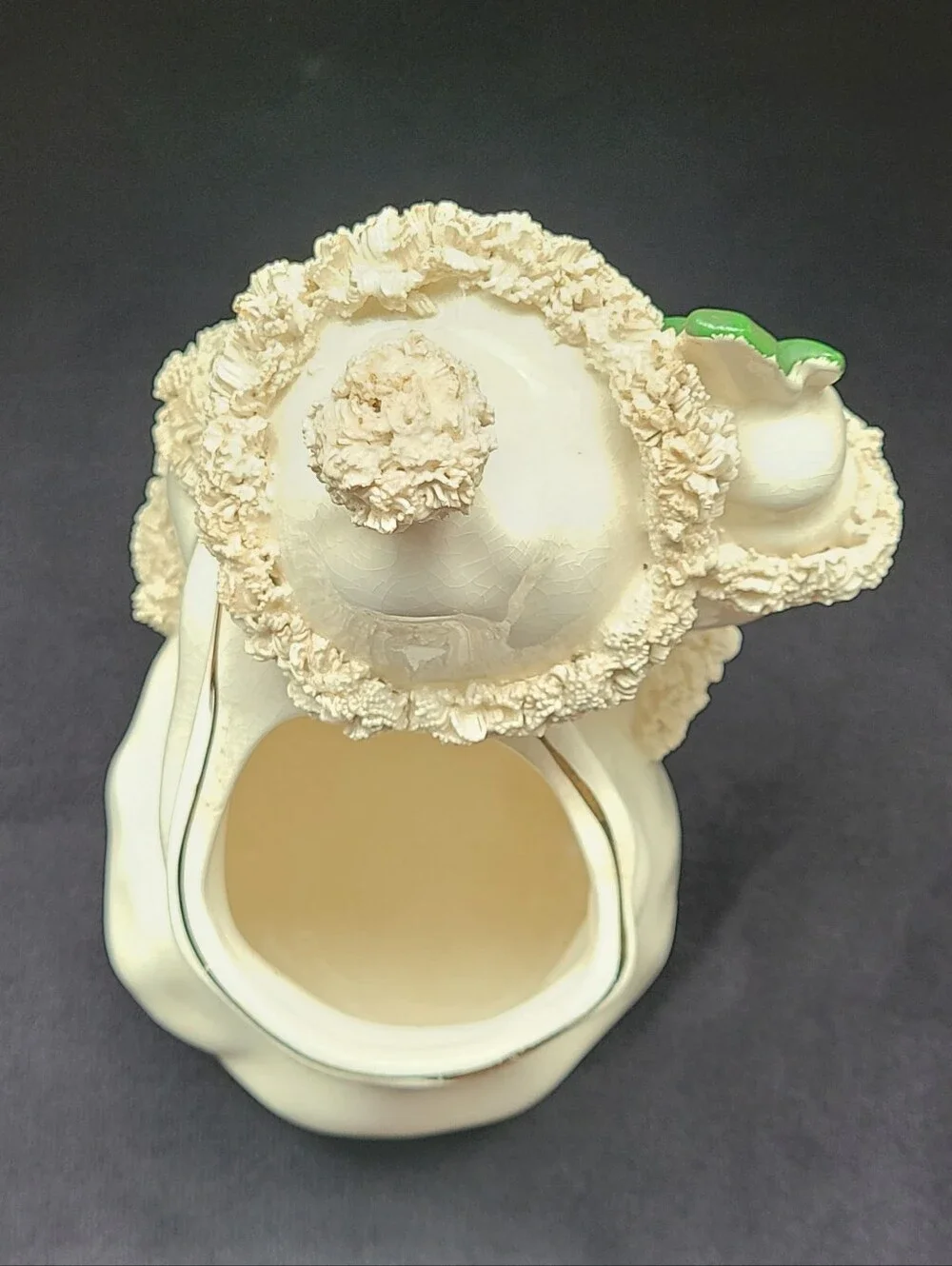 Napco Vintage Spaghetti Santa Planter